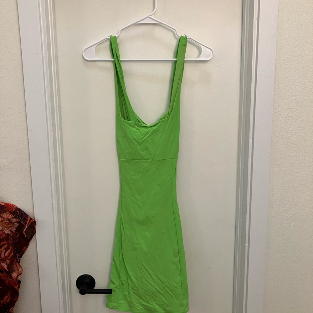 Outdoor Voices NWOT Green Workout Dress